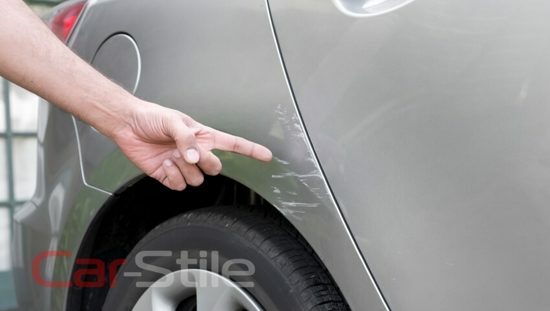 Как убрать царапины на машине своими руками