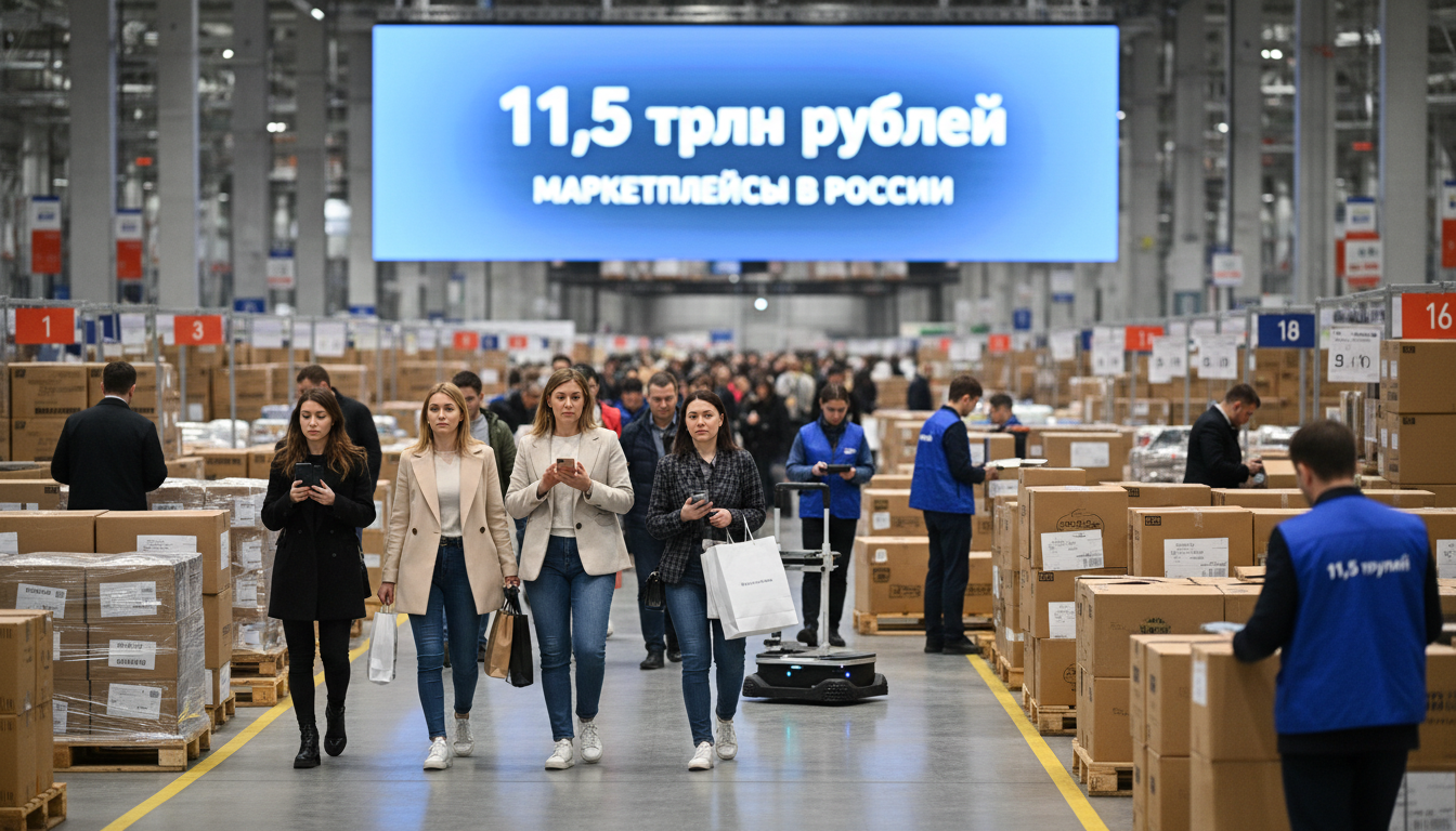 Маркетплейсы в России: 11,5 трлн рублей и новые правила игры