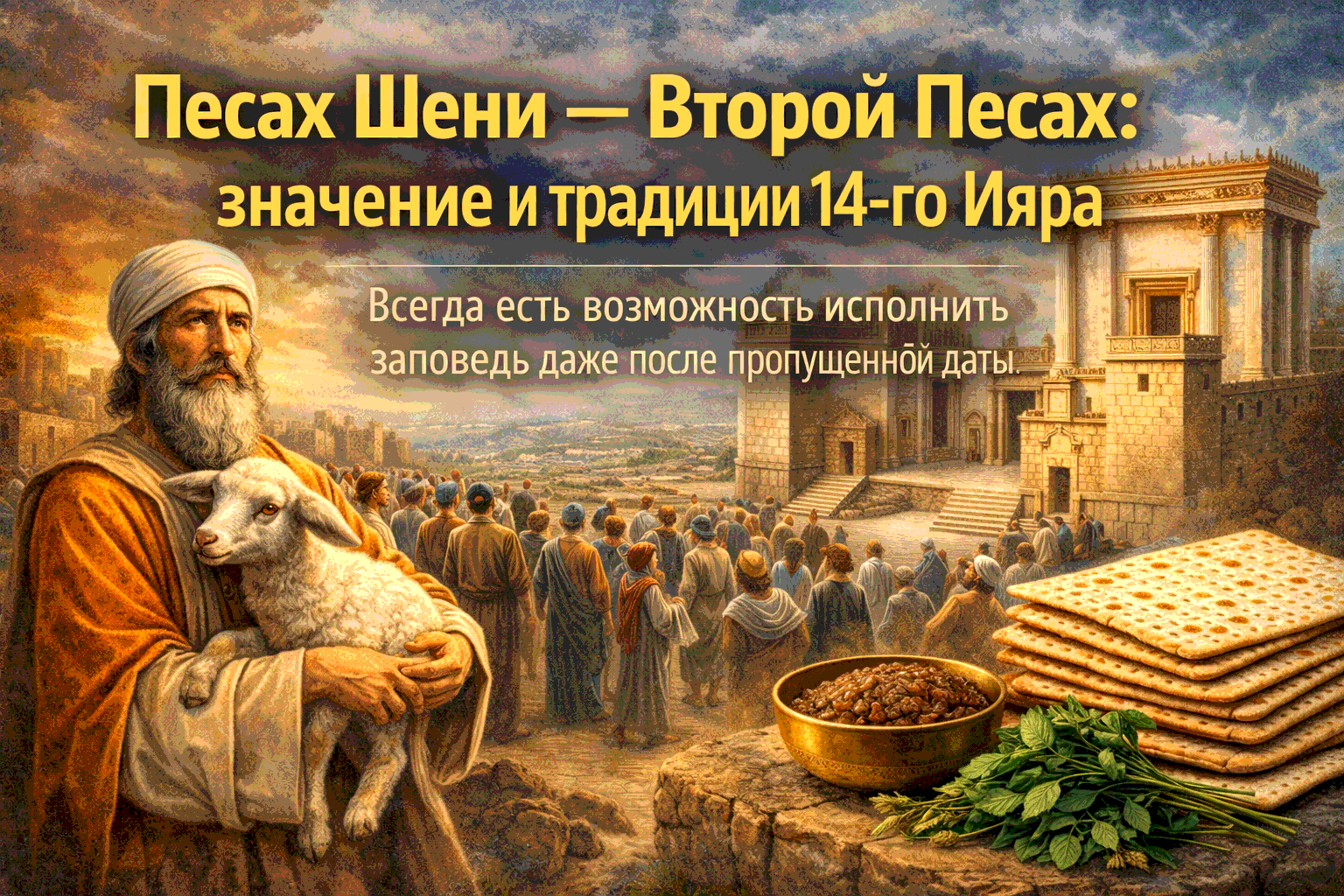 14-е Ияра: значение и традиции Второго Песаха