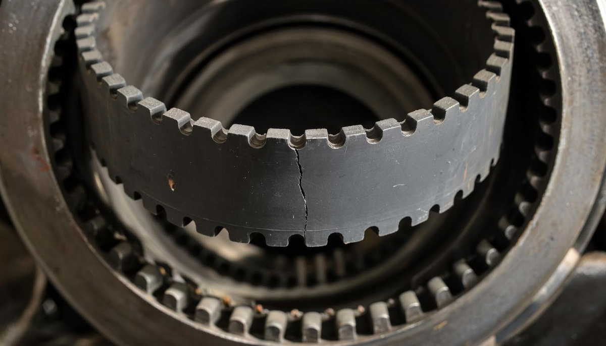 Ремень с трещиной