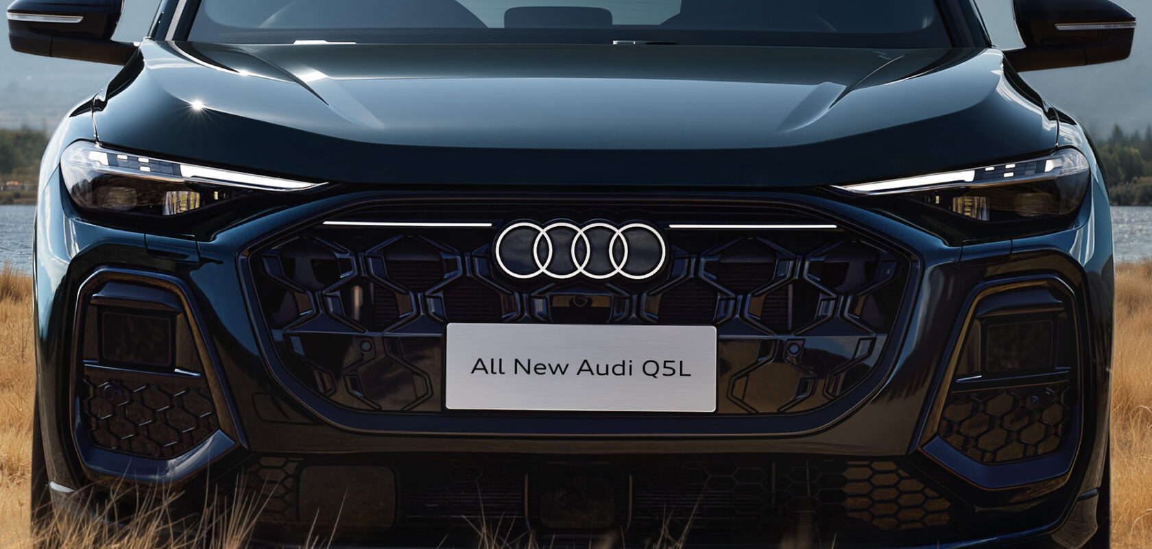 Светящийся знак Audi Q5L