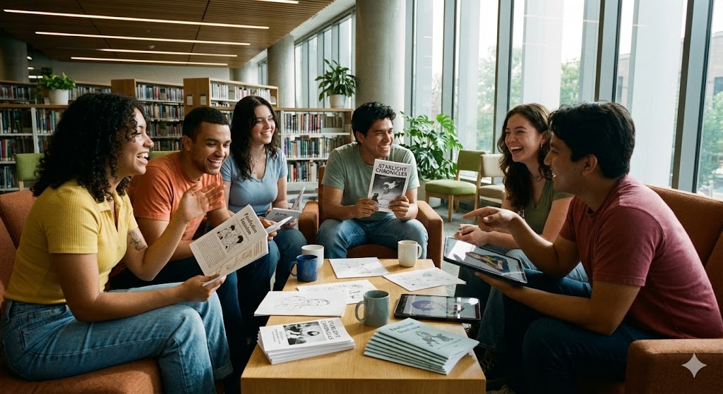 Встреча клуба любителей фанфиков и фанарта