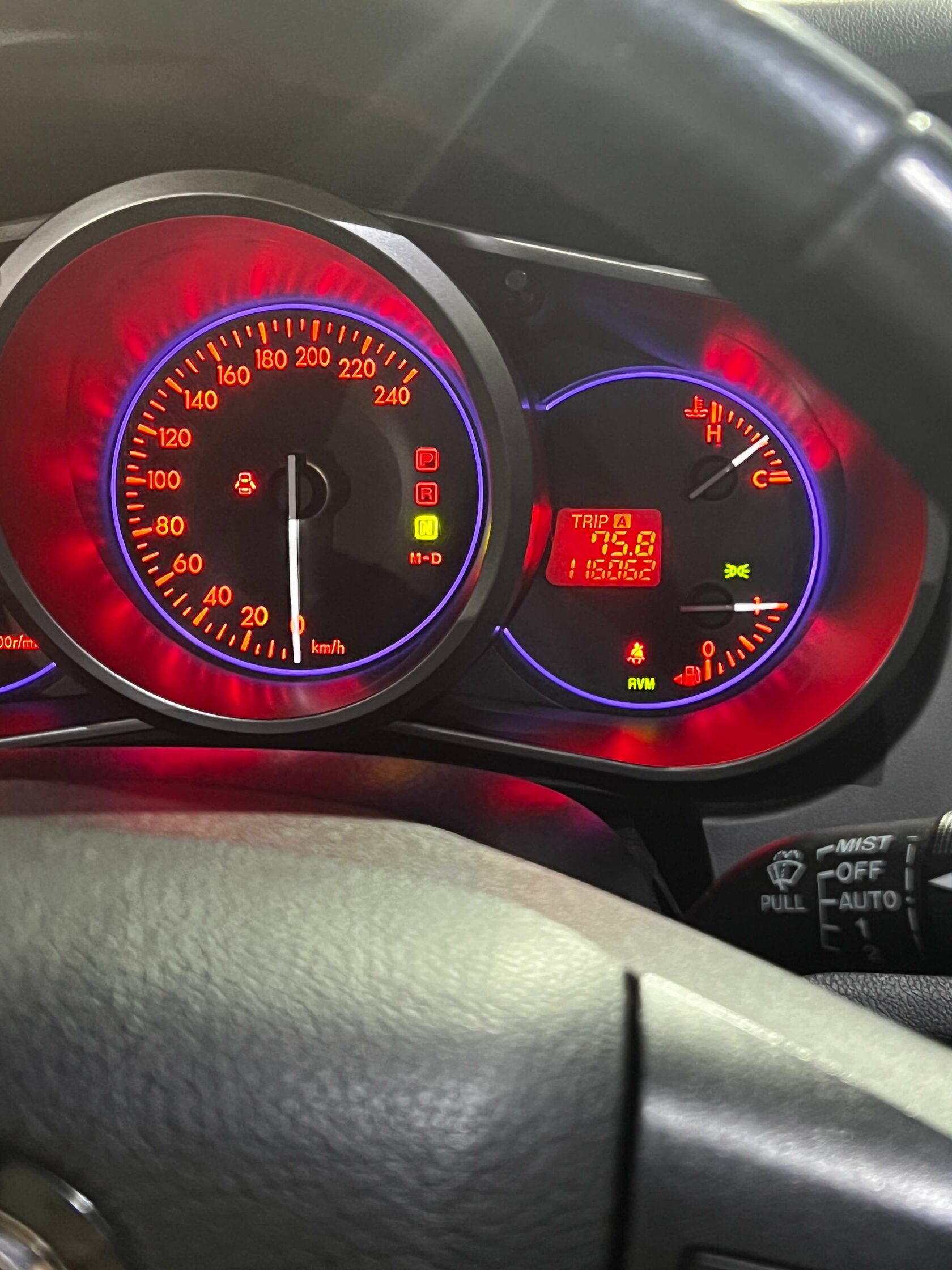 Пробег 116062 км Mazda CX-7