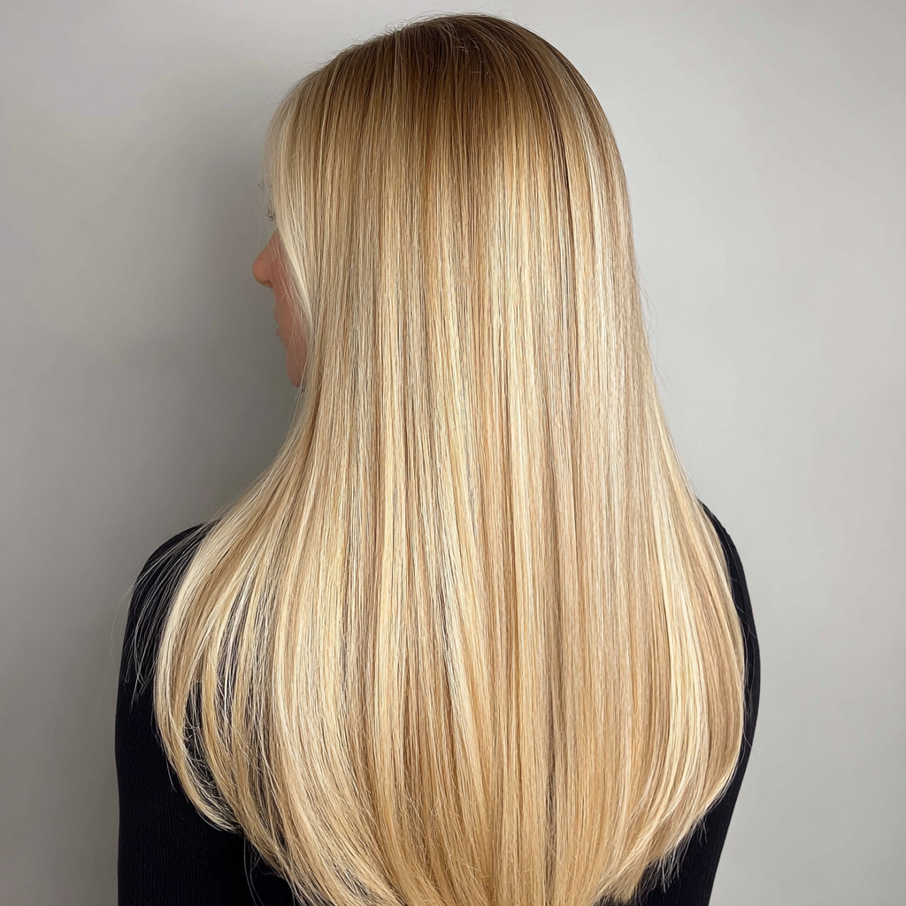 Разница между бежевым блондом и пепельным блондом на фото