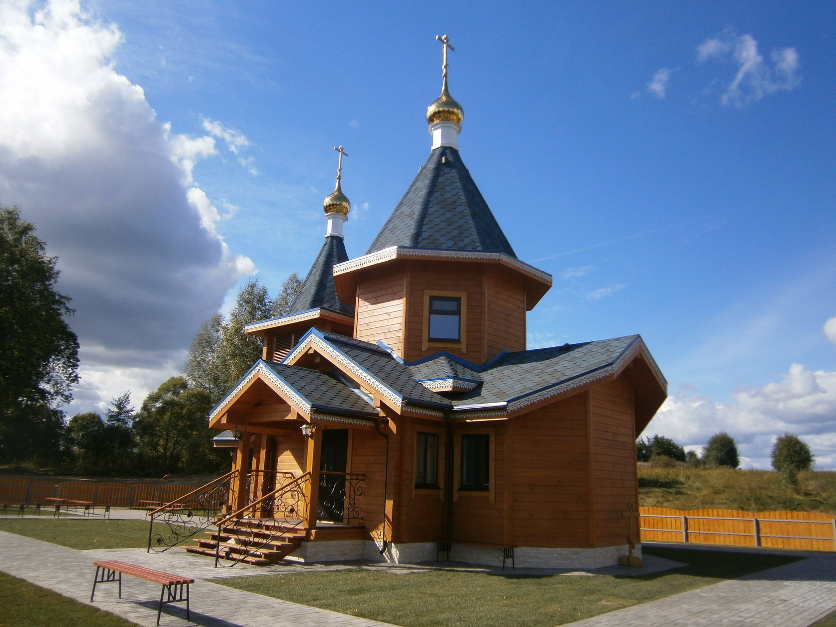 Современные деревянные церкви храмы часовни России