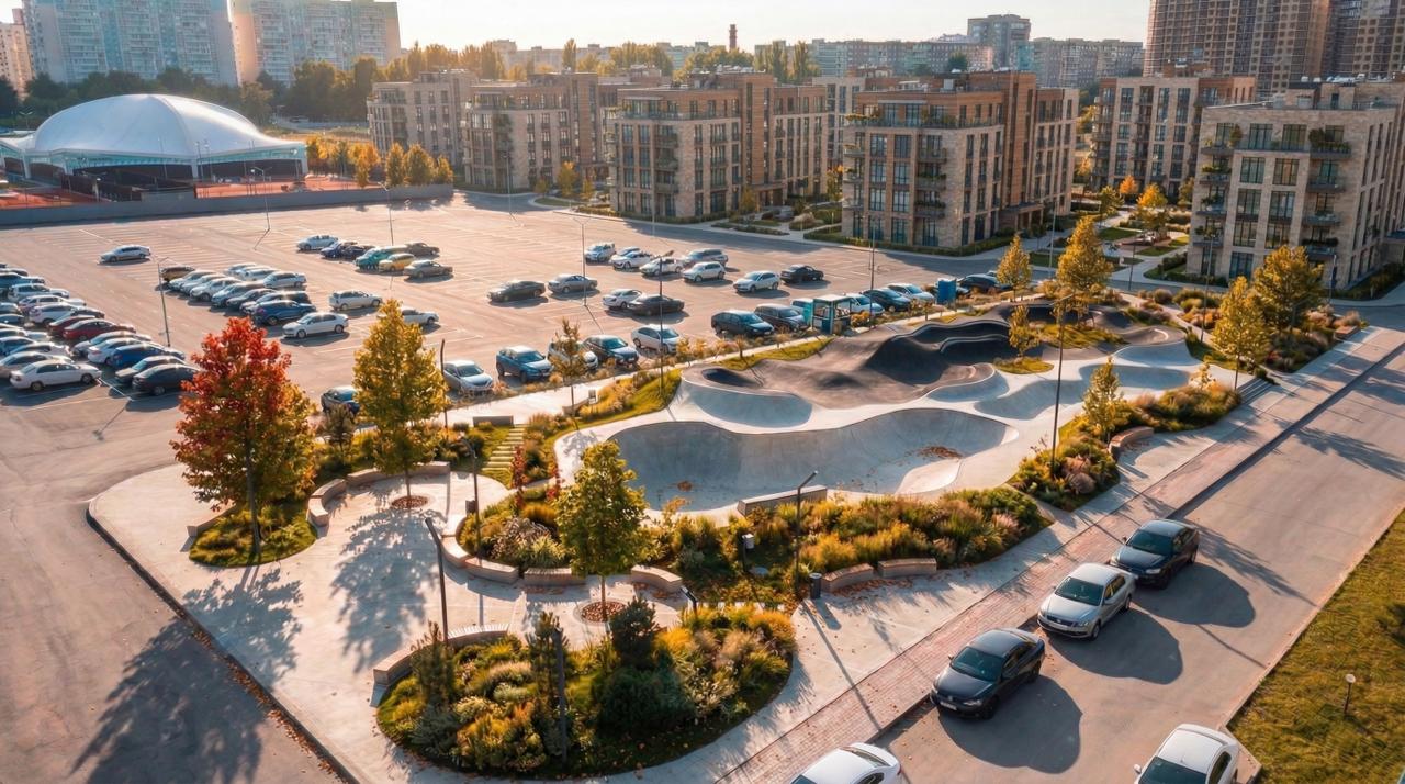 Спорт-хаб в ЖК Трилогия, Краснодар