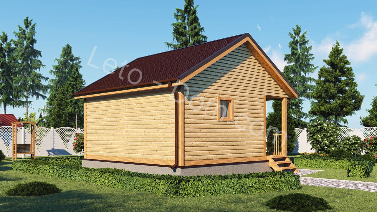 дом из бруса