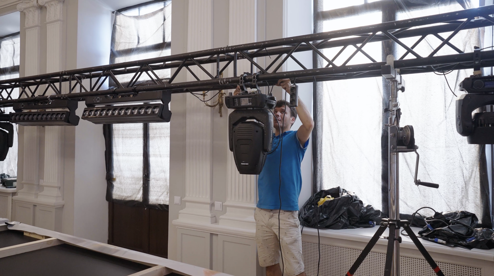 подготовка и монтаж технического оснащения на мероприятии MonDestin