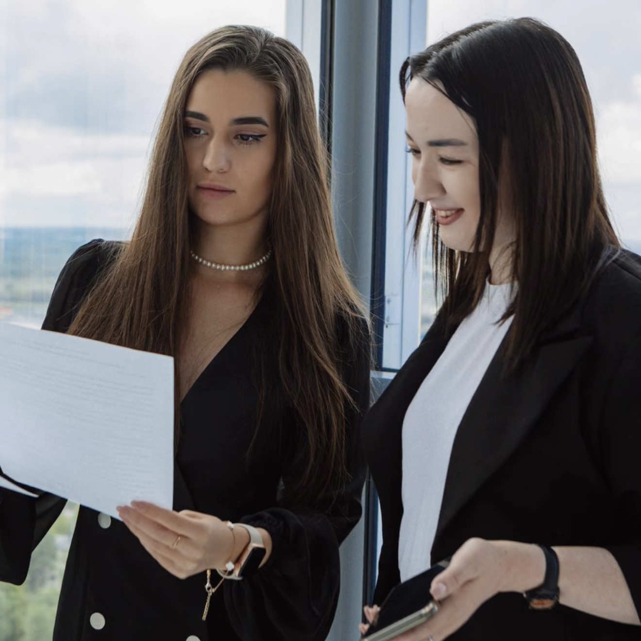 Рабочий момент с документами