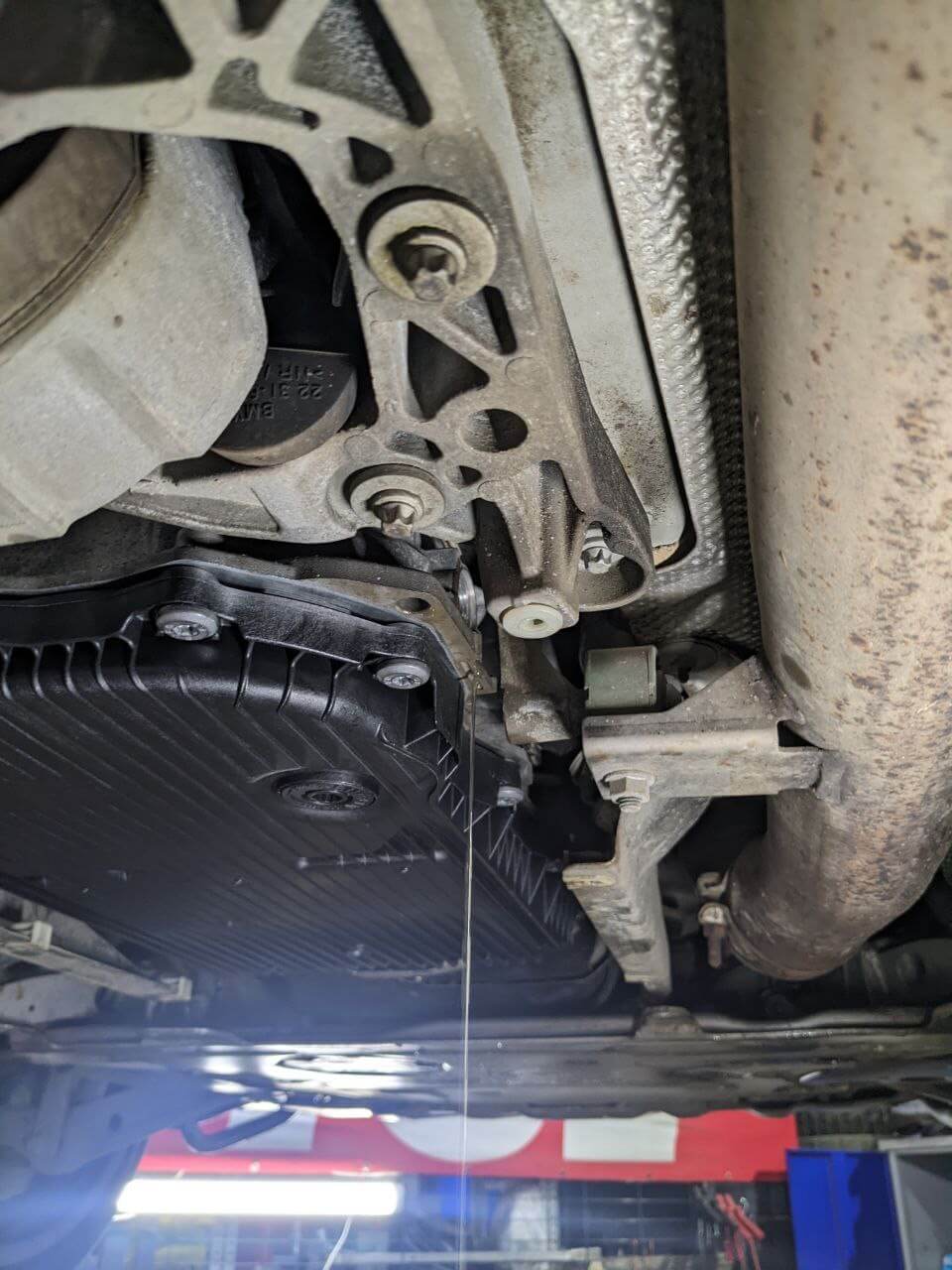 Выставление уровня масла при 35-45 градусах