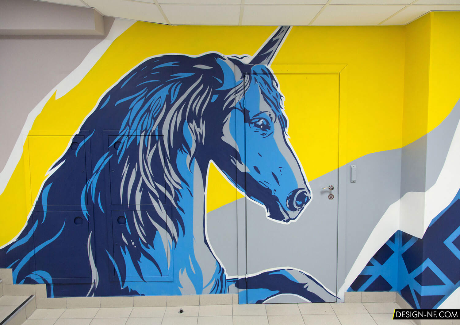 Роспись офиса в банке «Тинькофф»