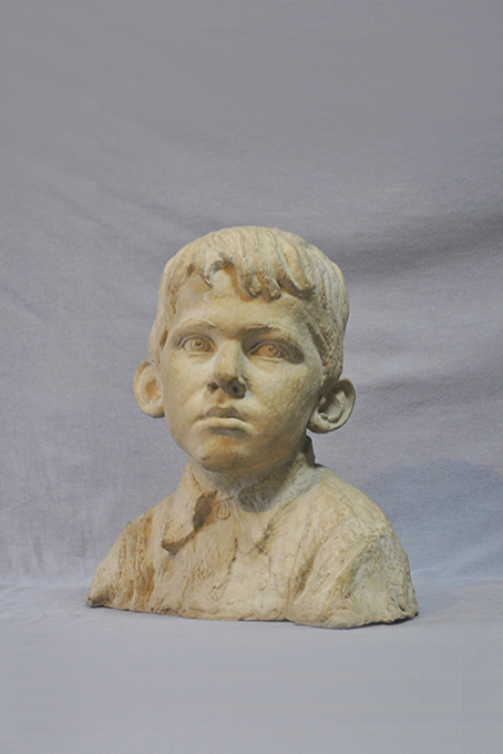 бюст мальчик керамика