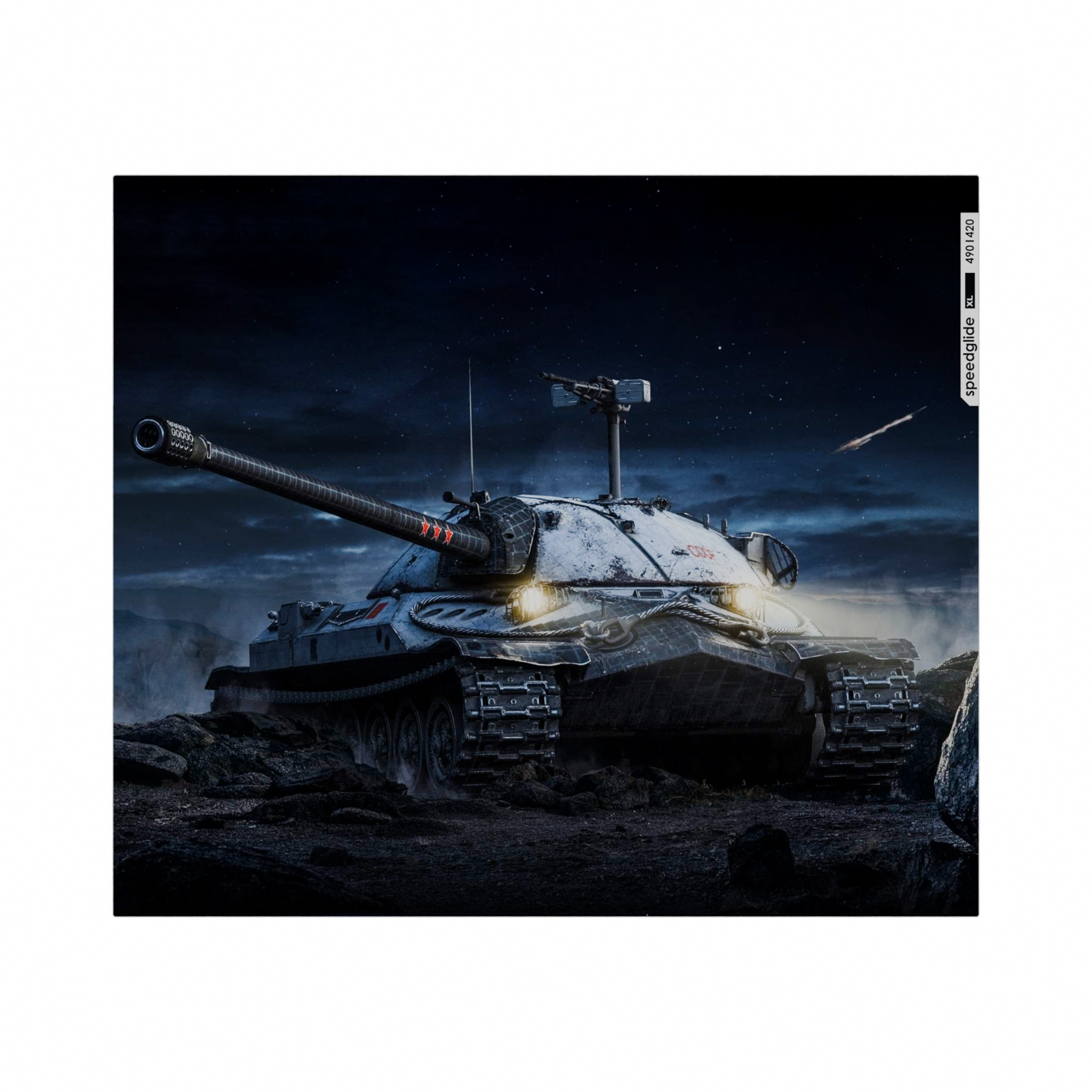 Стеклянный коврик для мыши SpeedGlide, XL, Tank, артикул Tank_XL