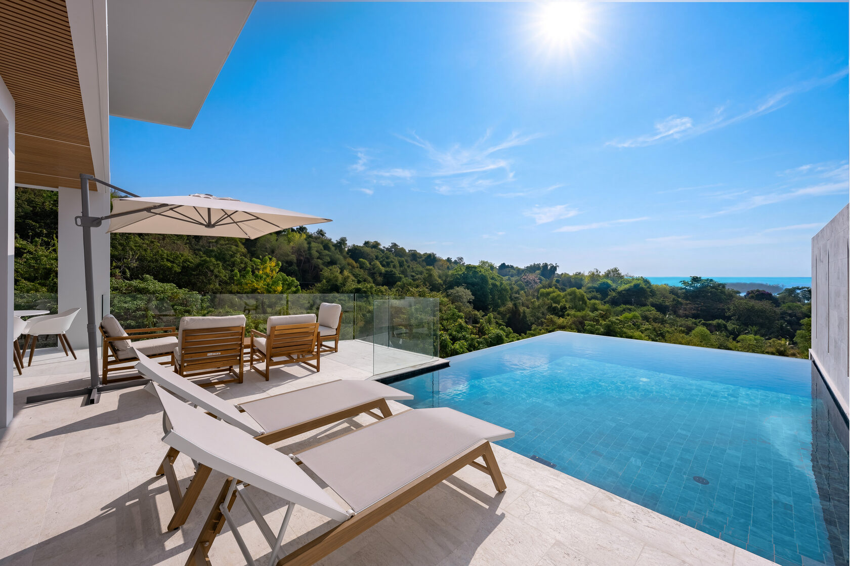 Villa Daniella на Самуи, Чонг Мон — 4 спальни, вид на море и джунгли
