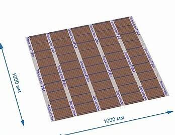 секция теплого пола тесла ТКС-01