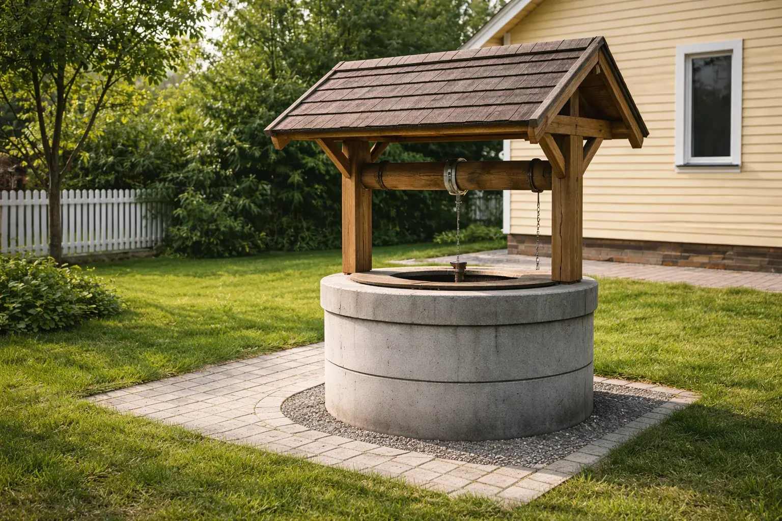 Колодец во дворе