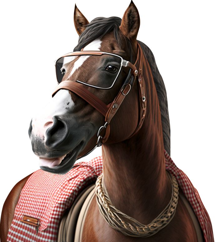 horse from creative design agency gigitalica