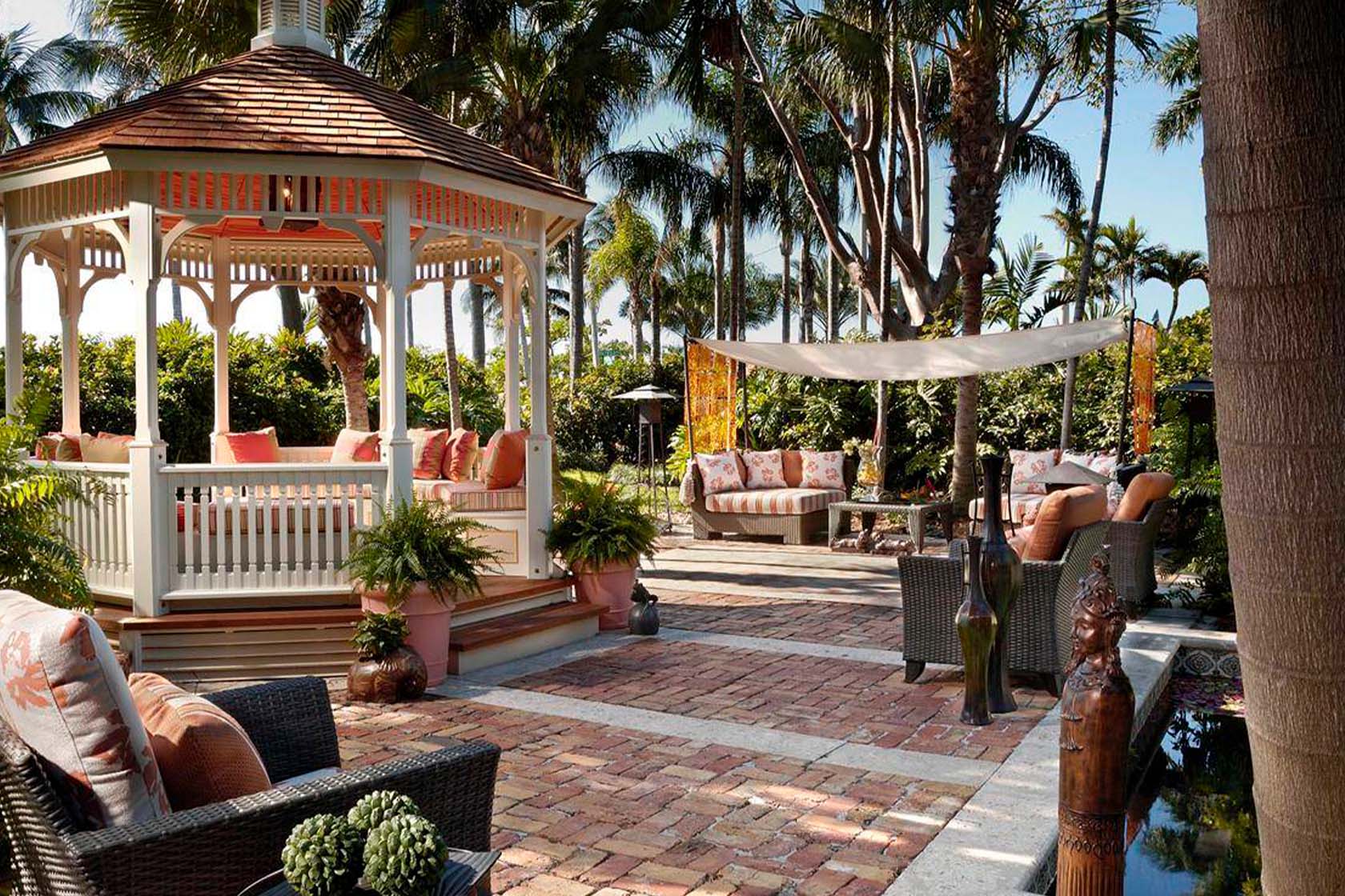 Why need gazebo in your garden in landscape design of Dominican Republic