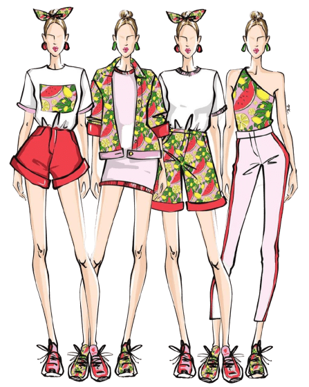 Fashion иллюстрация в Procreate. Курсы рисования в Одессе