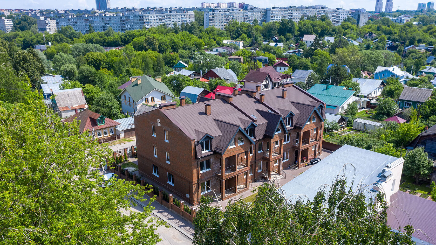 Готовые таунхаусы в Советском районе Н.Новгорода от застройщика