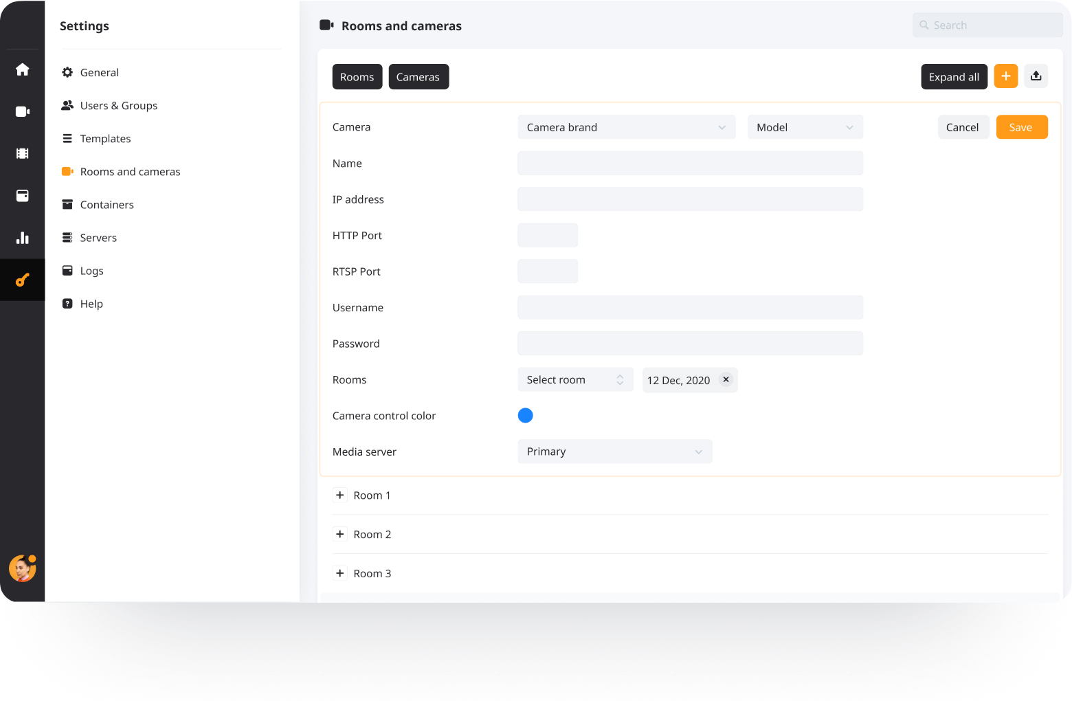 разработка систем видеонаблюдения под ключ