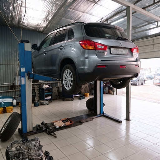 Mitsubishi ASX 2012 FWD на капремонте вариатора