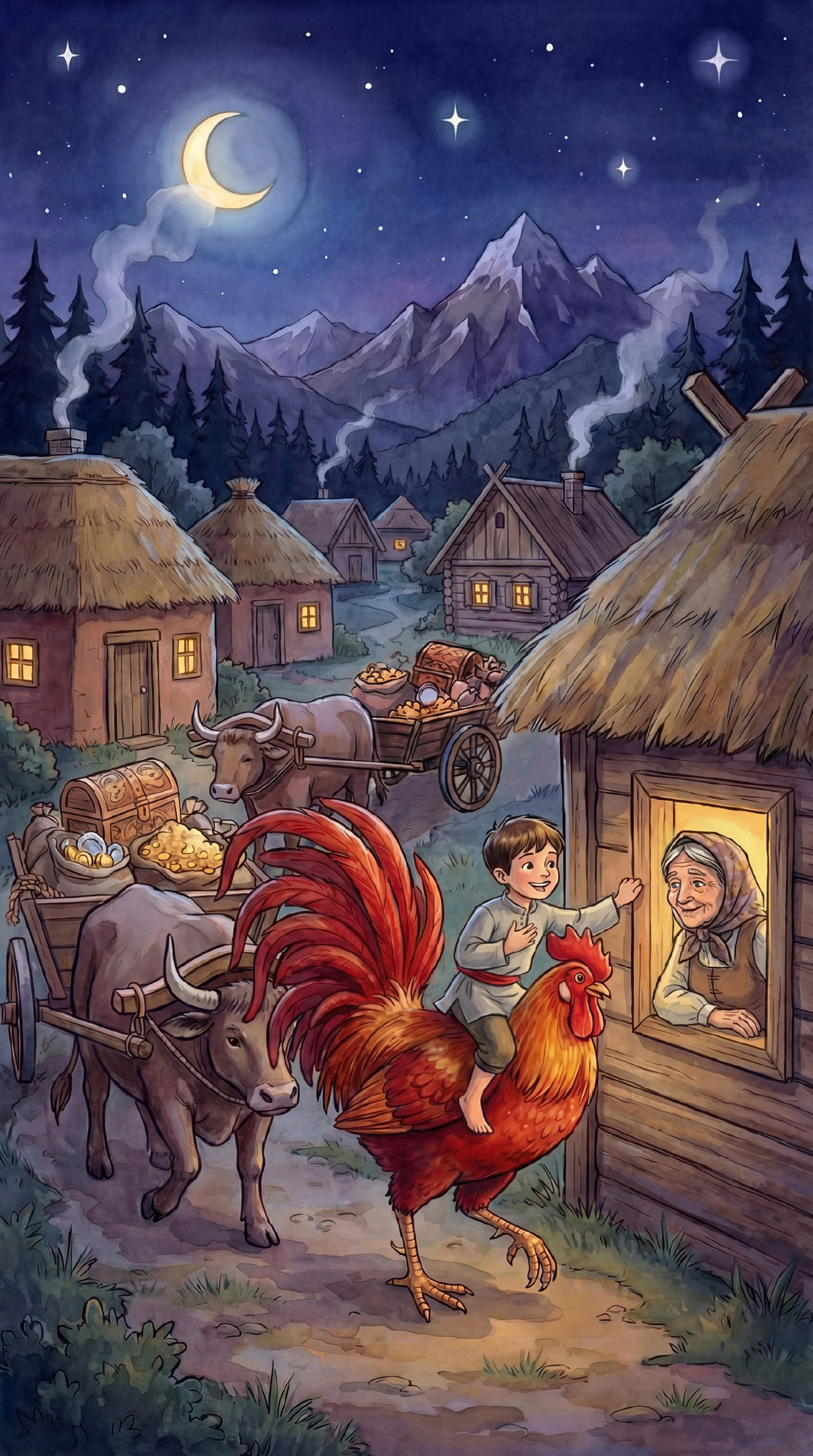 Адыгейская сказка - Малыш Гуляцу