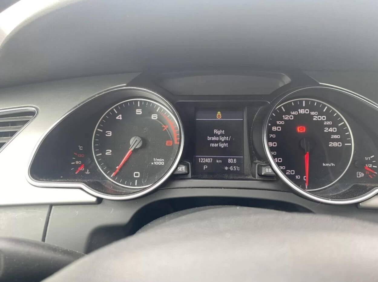 Результат обслуживания Audi A3