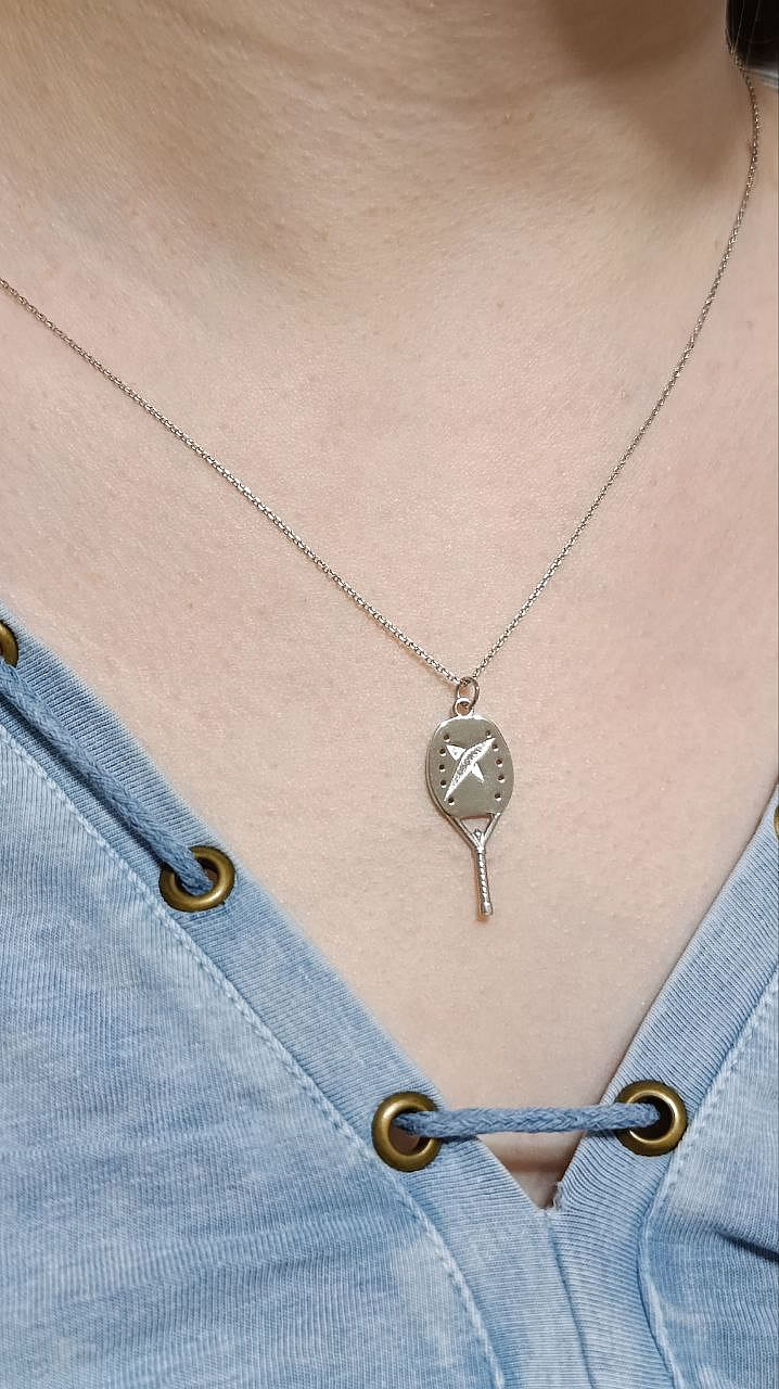 подвеска ракетка пляжный теннис арт. 08