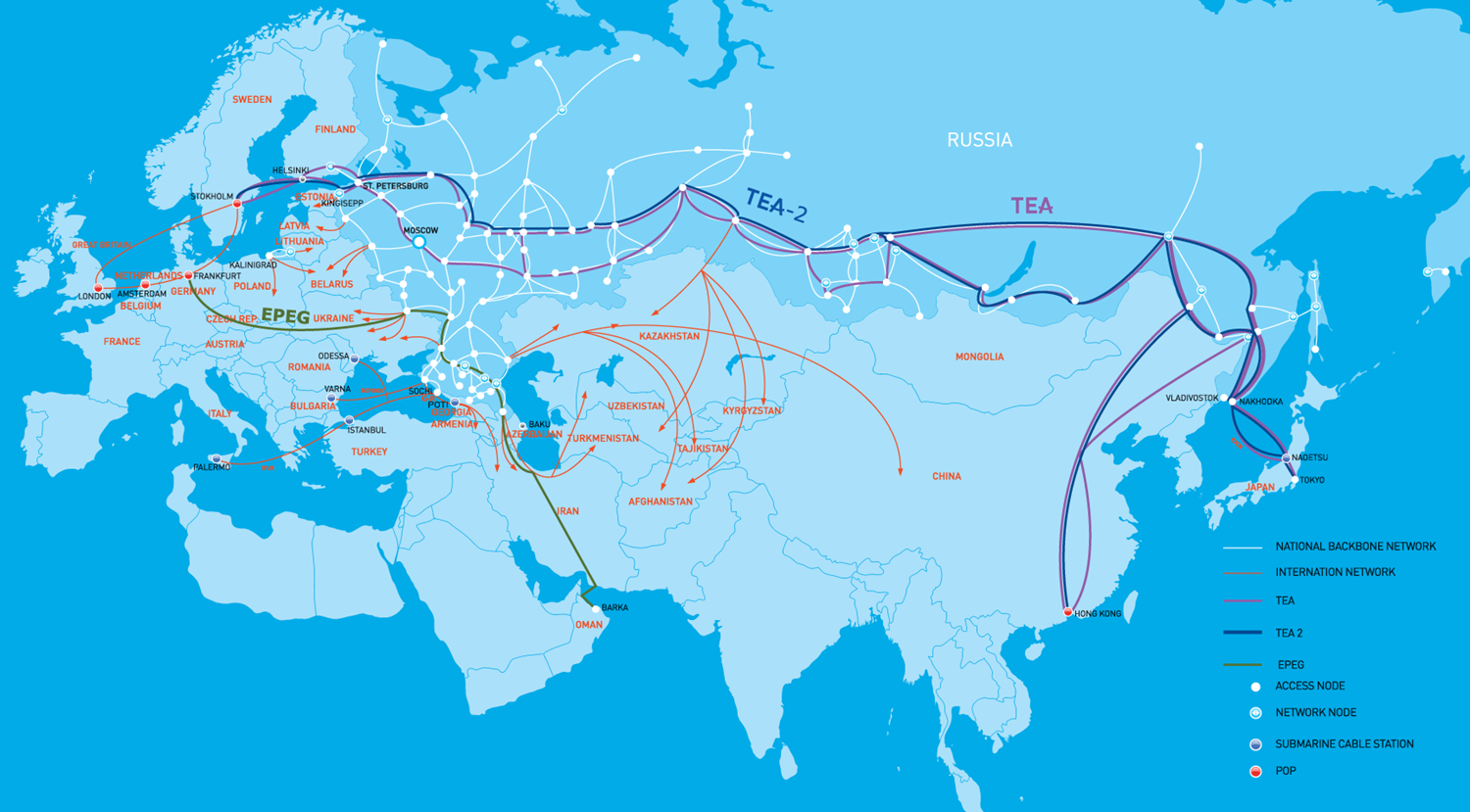Магистральная сеть Ростелеком. Карта оптических кабелей России. Карта оптических магистралей России.
