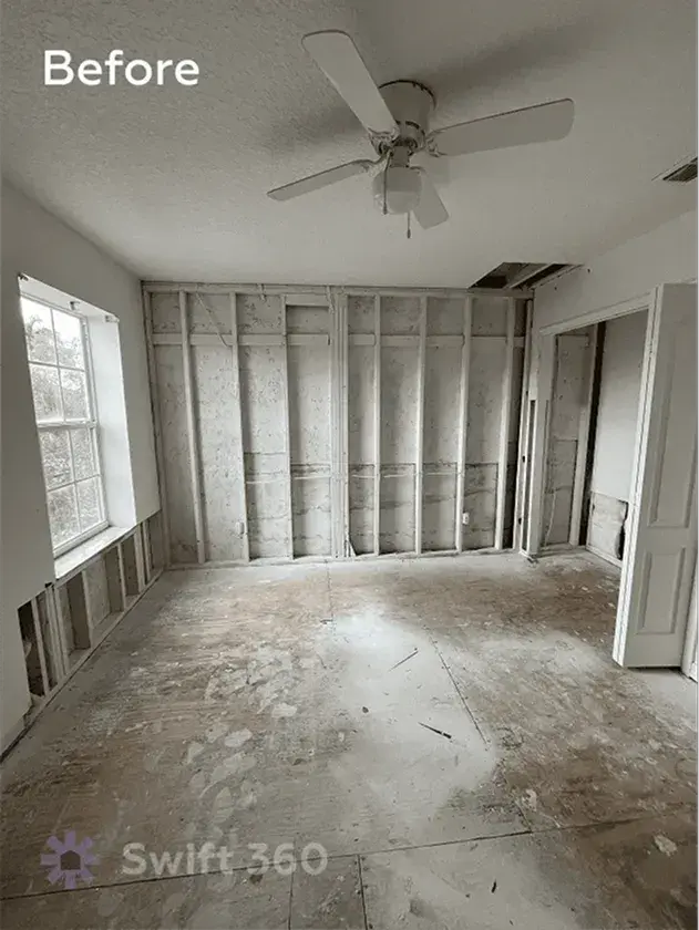 Swift360 - Handyman Orlando - Result job - Drywall Repair and Painting - Before