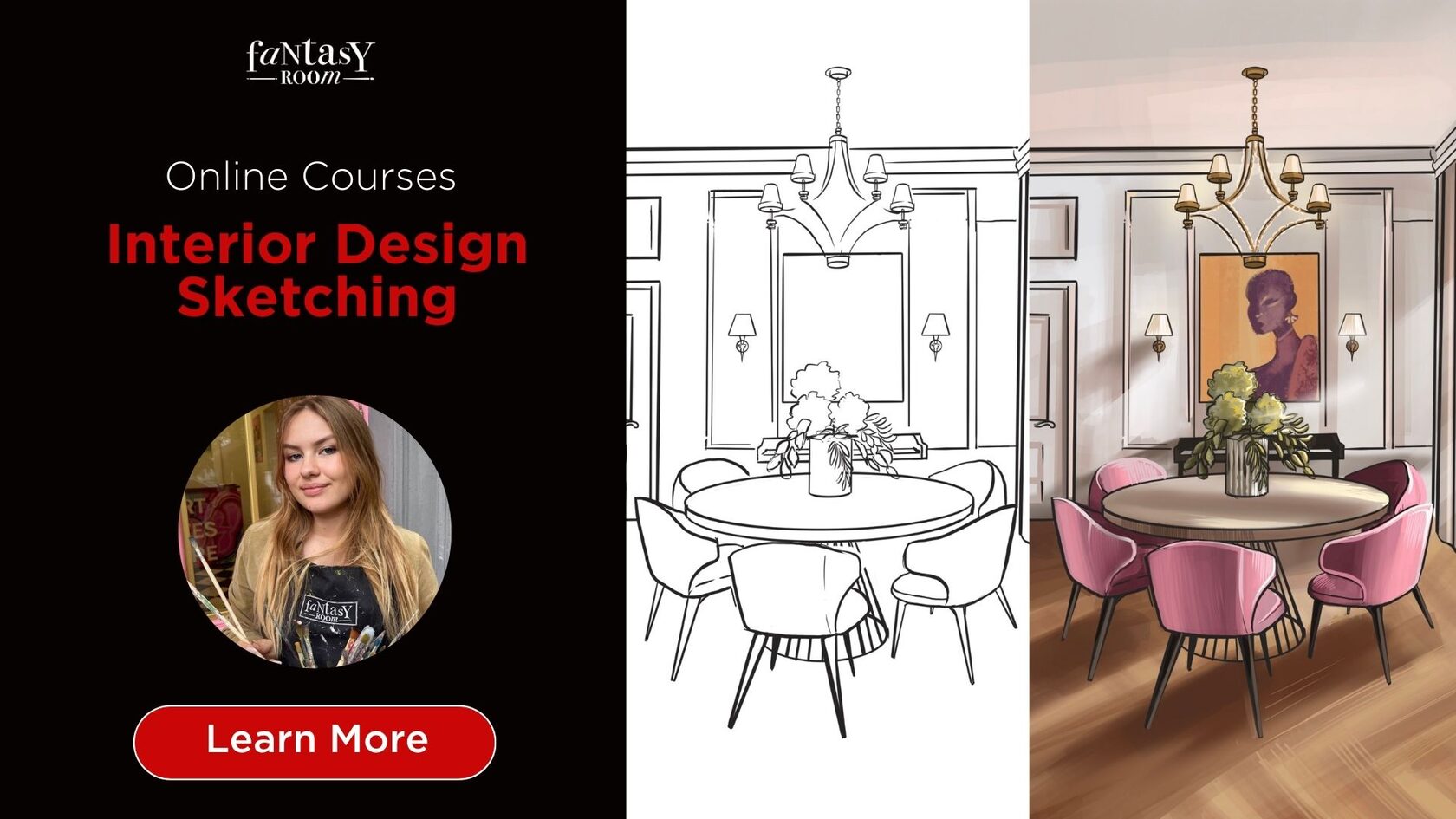 Interior Design Sketching Tutorials