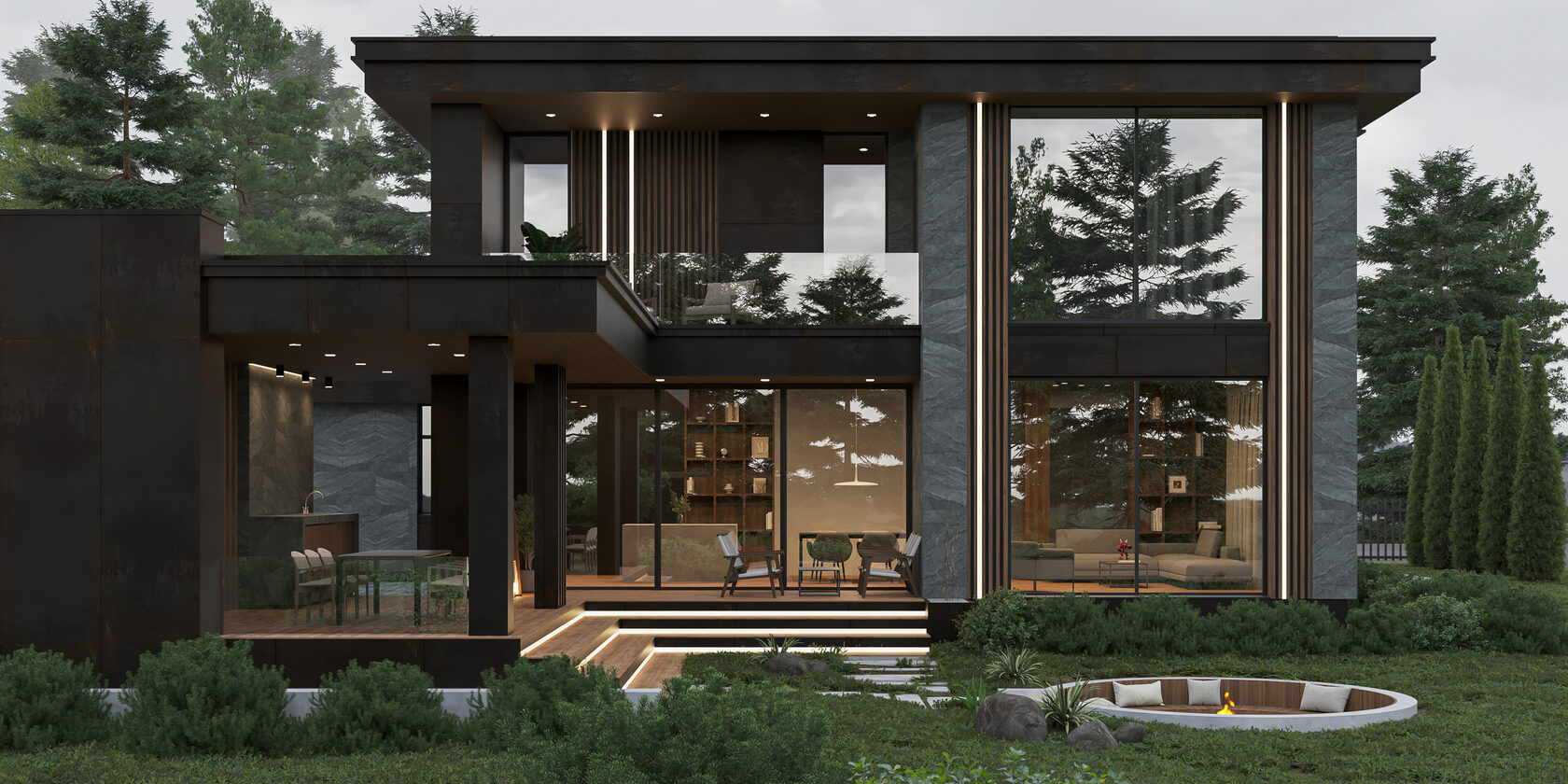 Photo by https://yourproekt.ru/portfolio/tpost/22r5g2xjo1-sovremennii-dom-v-podmoskove-350-m2?amp=true