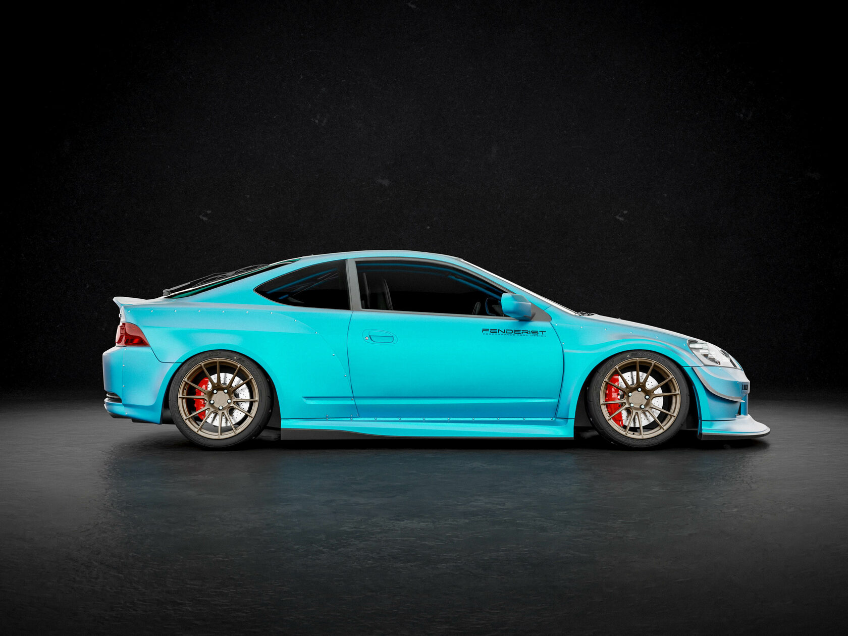 FENDERIST SPEC S Full Set / WIDE BODY KIT HONDA INTEGRA / ACURA RSX