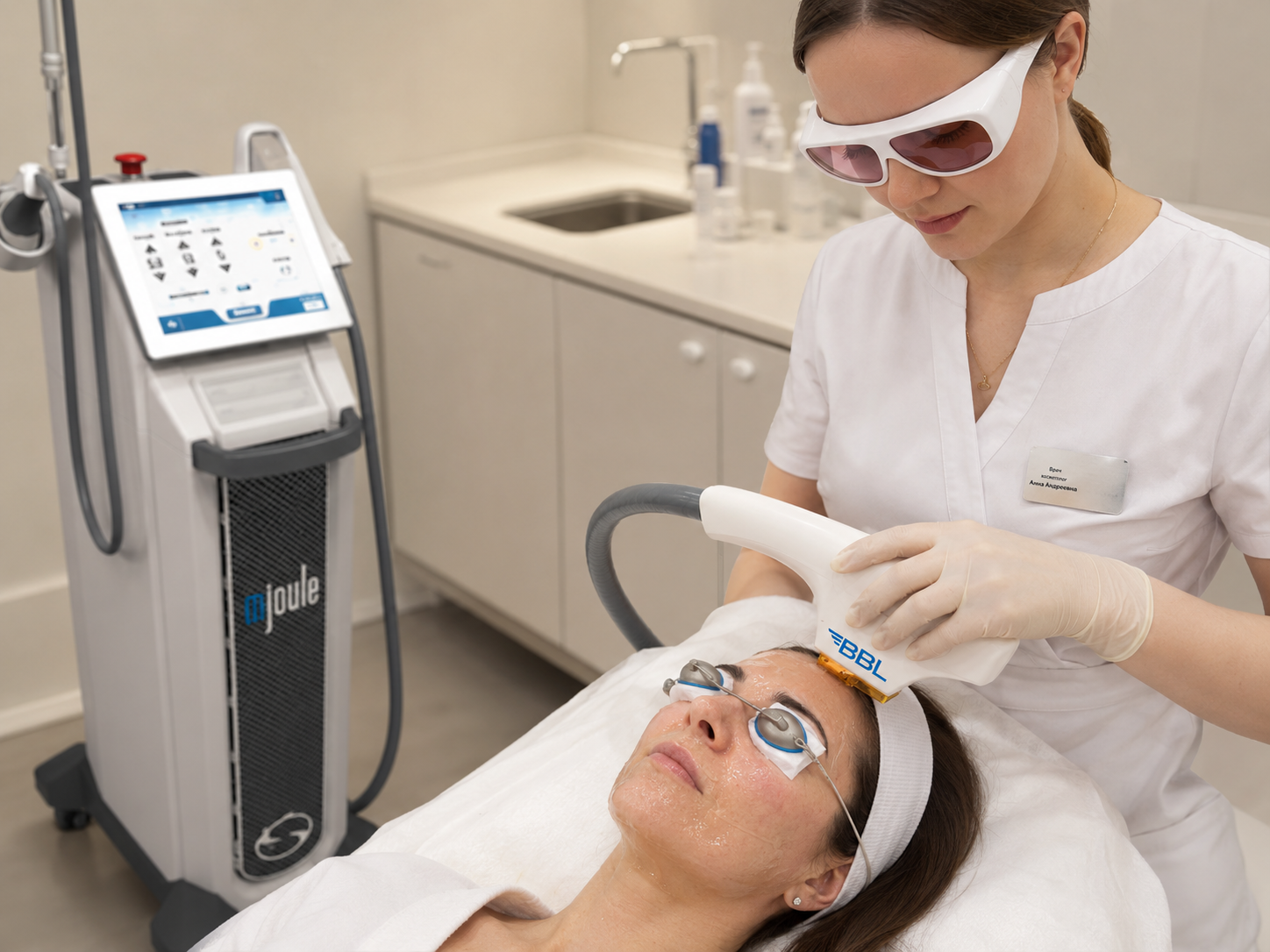 Фотоомоложение BBL на аппарате Sciton BBL Hero в RURU Clinic в Москве