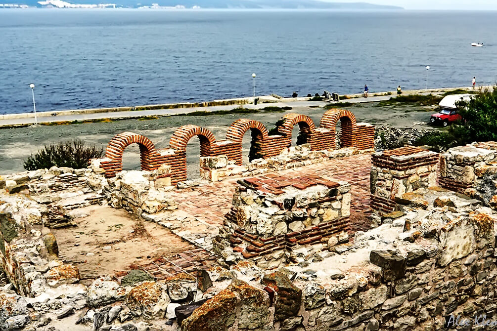несебър, история, стены, церковь, византия, рим, фракия, болгария