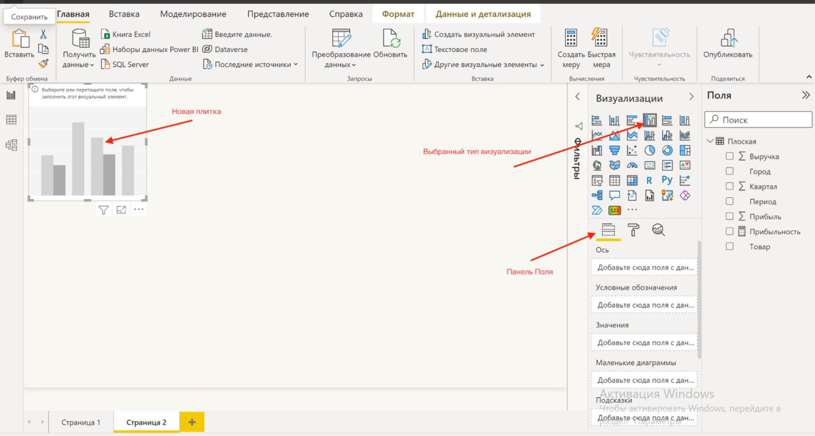 Создание дашбордов в Microsoft Power Bi: разработка, этапы построения  dashboard по продажам - как построить, создать и сделать по инструкции -  что для этого требуется