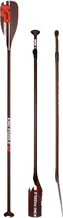 Kingpaddle красное карбоновое весло