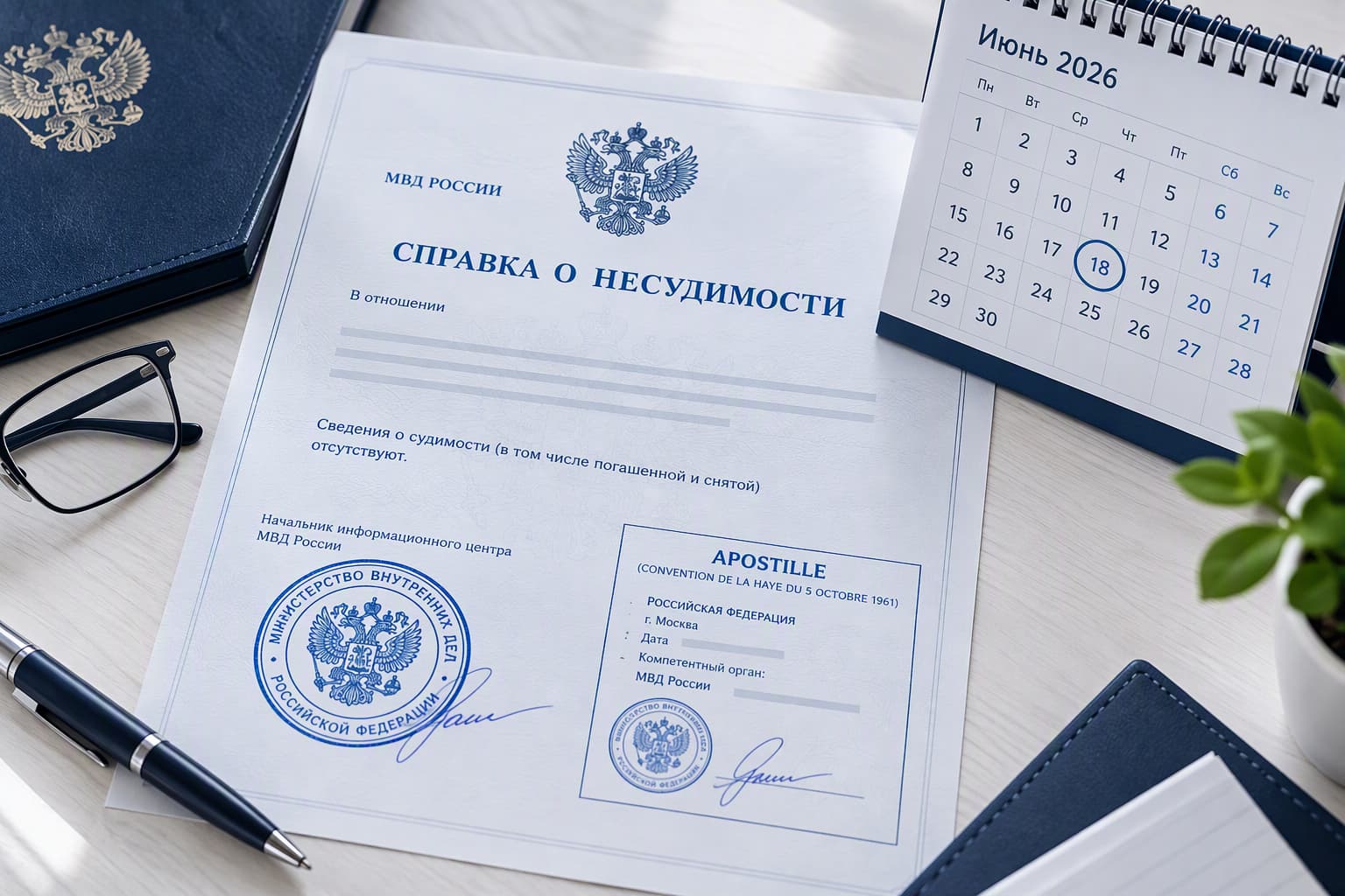 Справка о несудимости для Германии: свежесть и подача
