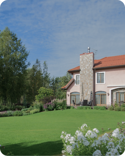 Современный ландшафтный дизайн, выполненный компанией Садовые решения