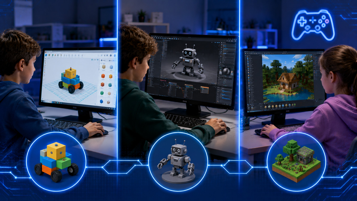 Программы для обучения детей 3D-моделированию