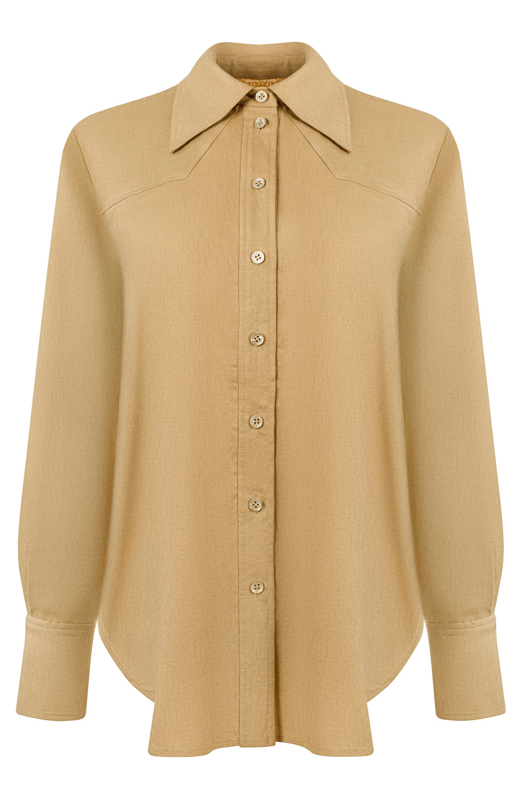 Рубашка изо льна