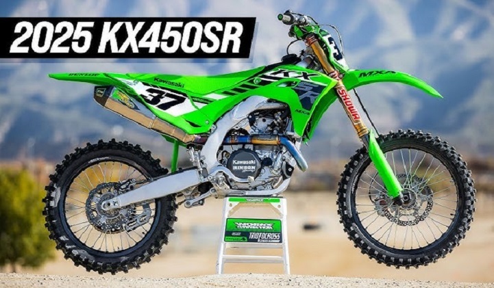 ВИДЕО: Тест Kawasaki KX450SR «Special Racer» 2025 года