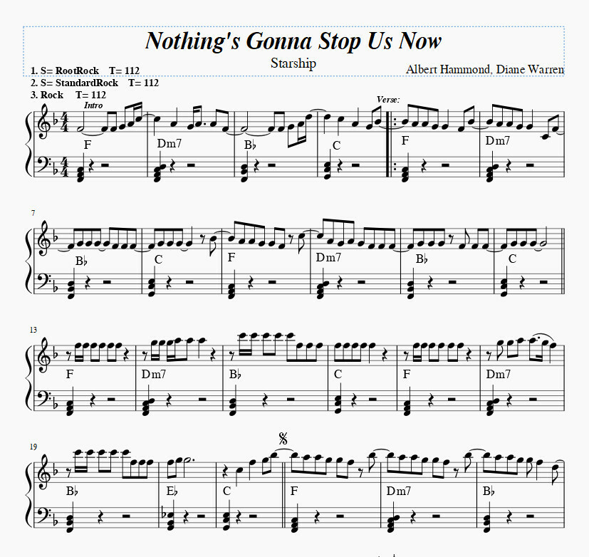 Nothing's Gonna Stop Us Now