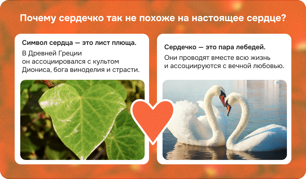 откуда взялась форма сердца