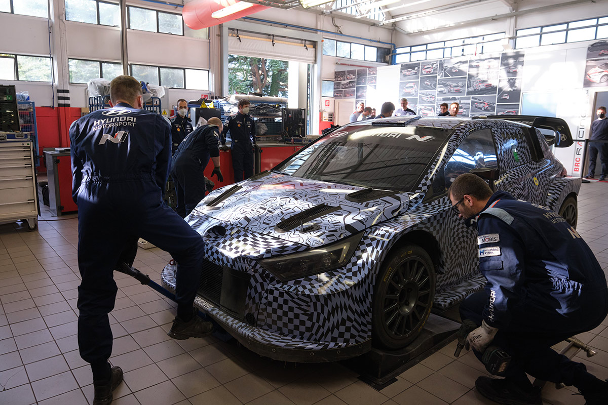 Тесты Hyundai i20 N Rally1