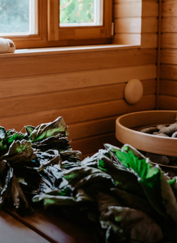 На не/даче «Бобёр и соловьи» можно попариться в сауне