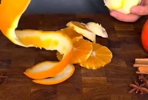 Приготовление настойки на хурме и апельсине: шаг 1