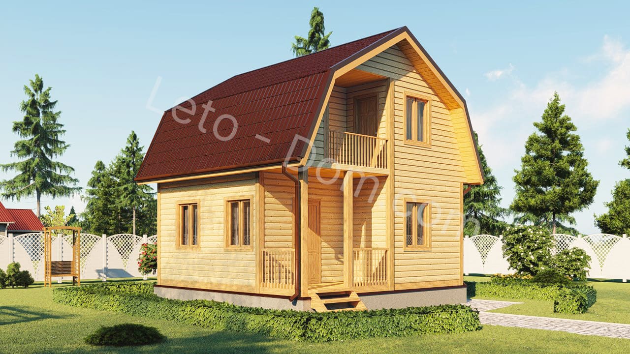 дом из бруса