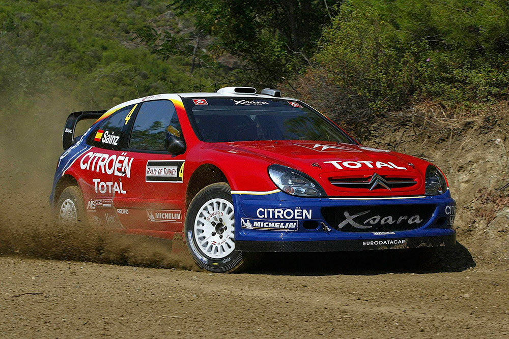 Карлос Сайнс и Марк Марти, Citroën Xsara WRC (176 DAL 78), ралли Турция 2004